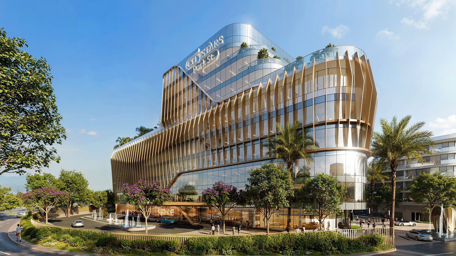 City Stars Park St. building exterior daytime view